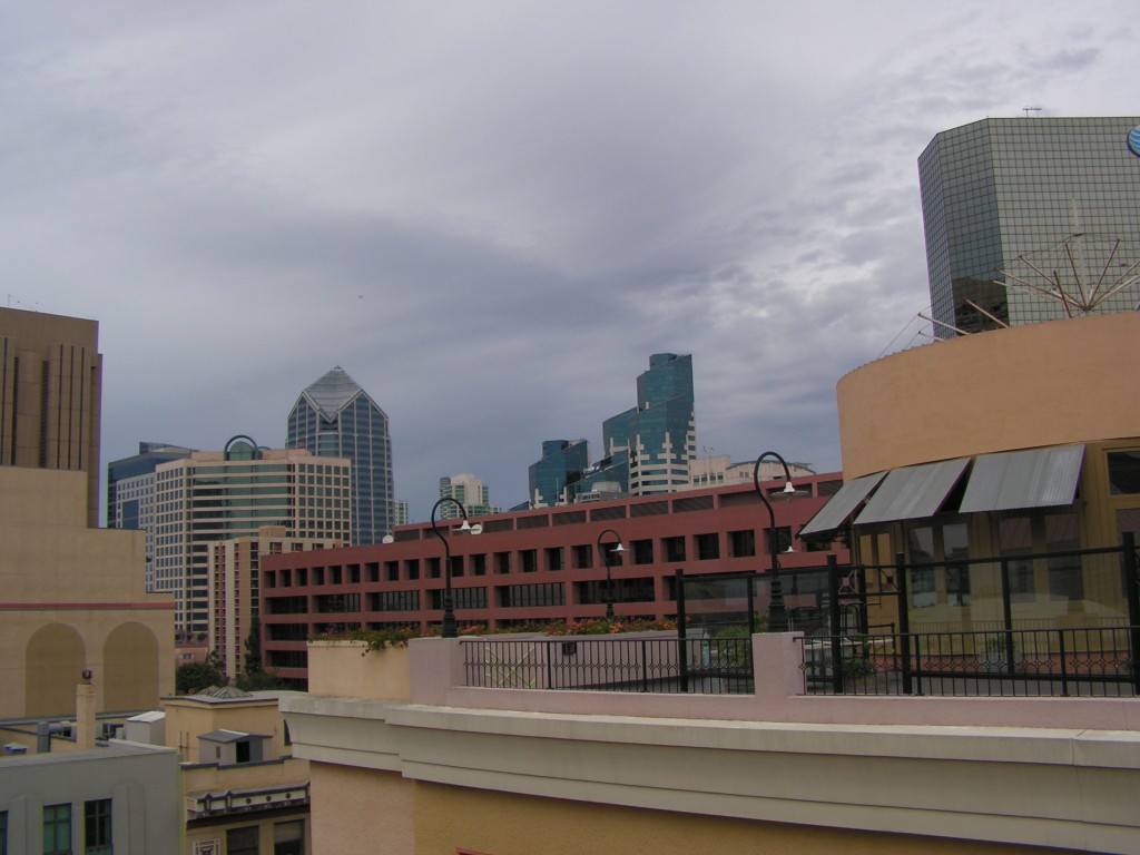 Vue depuis Horton Plaza