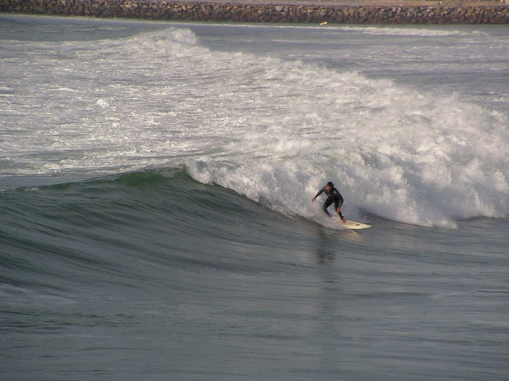 Surfeur à Ocean beach