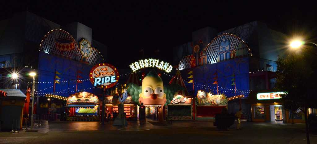 krustyland simpson ride