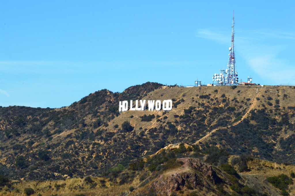 Panneau Hollywood sur sa colline 