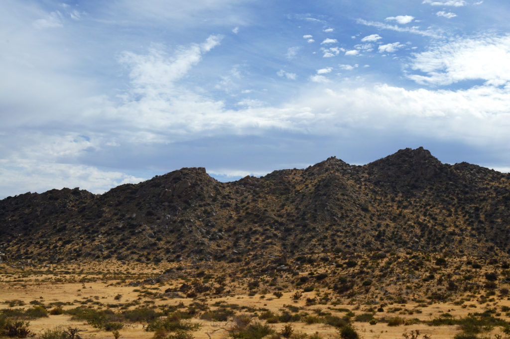 Les collines californiennes, Anza Borrego