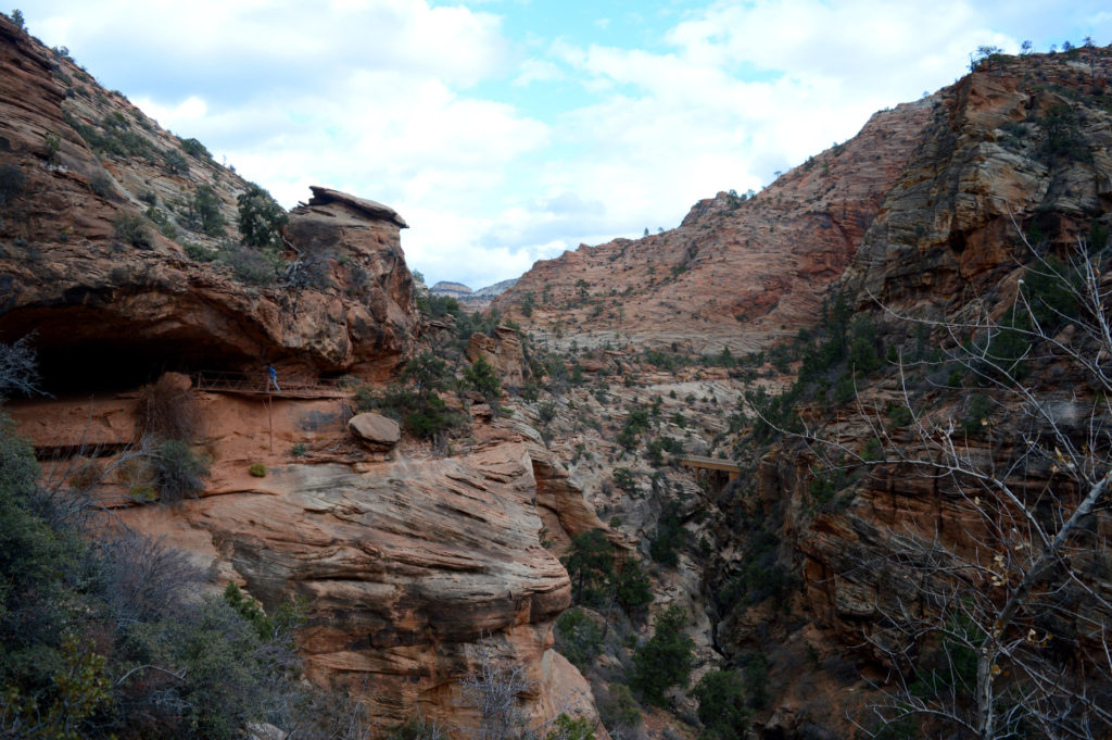 sur le Canyon Overlook Trail