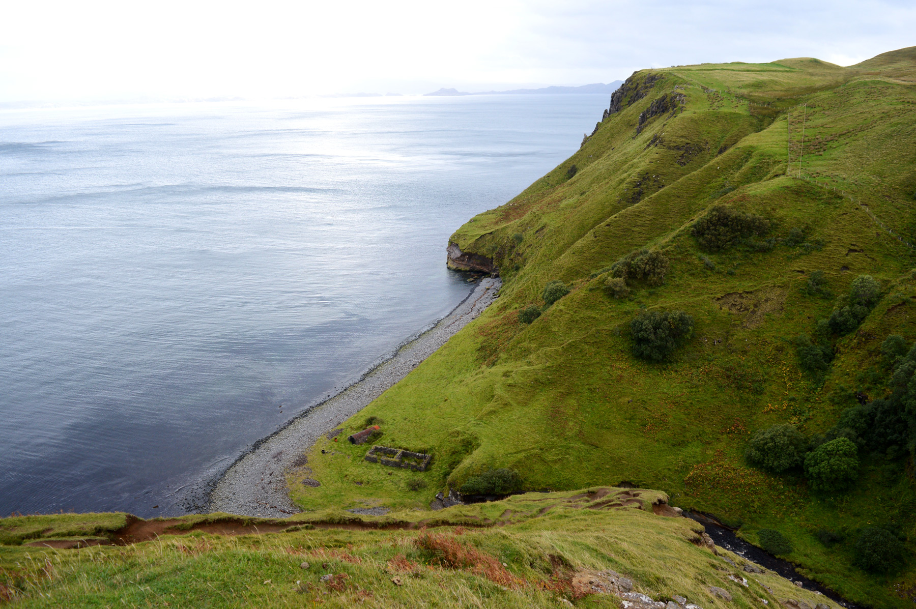 vue sur la côte de l'île de Skye pour une visite de 2 jours