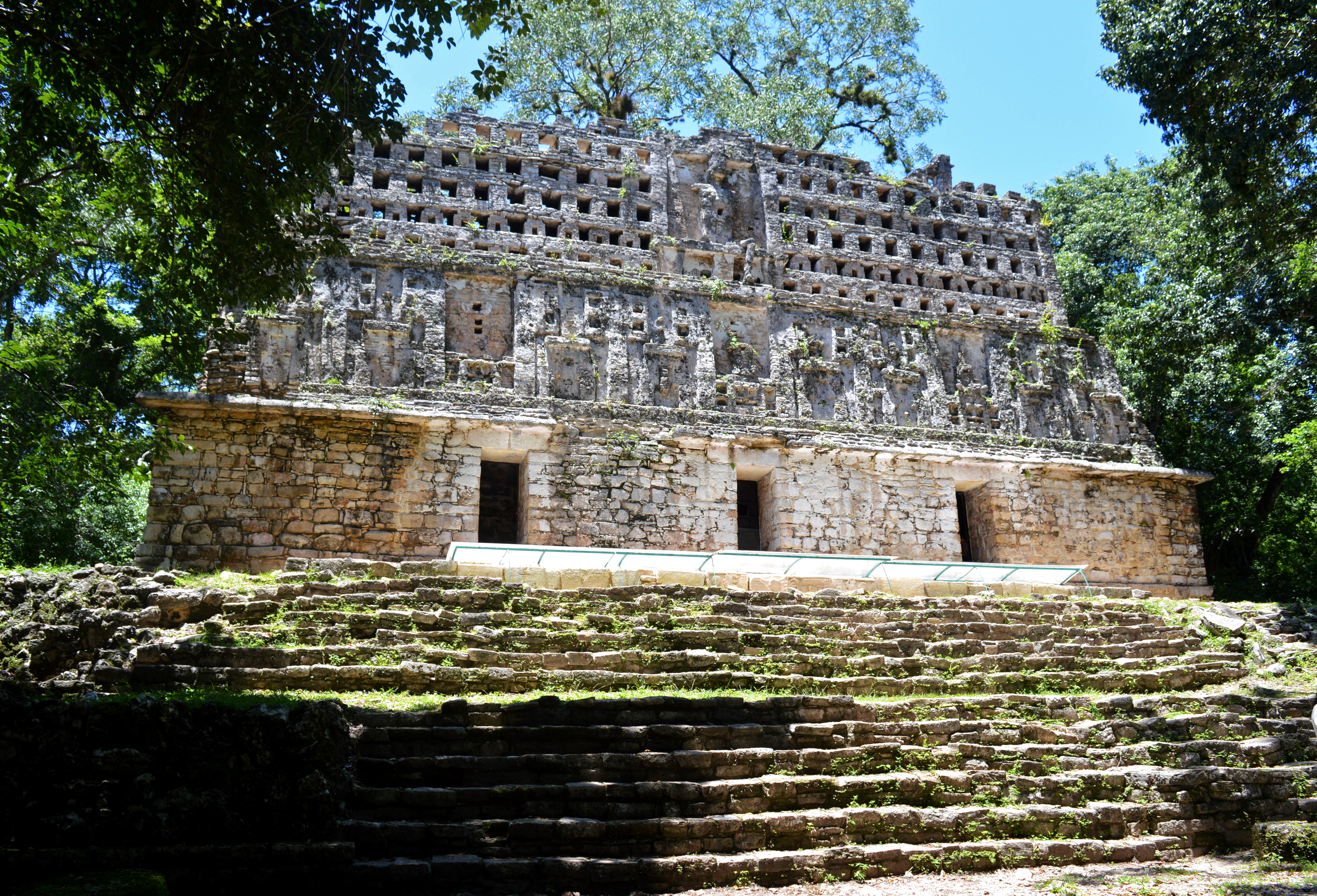 ruines de Yaxchilan mexique