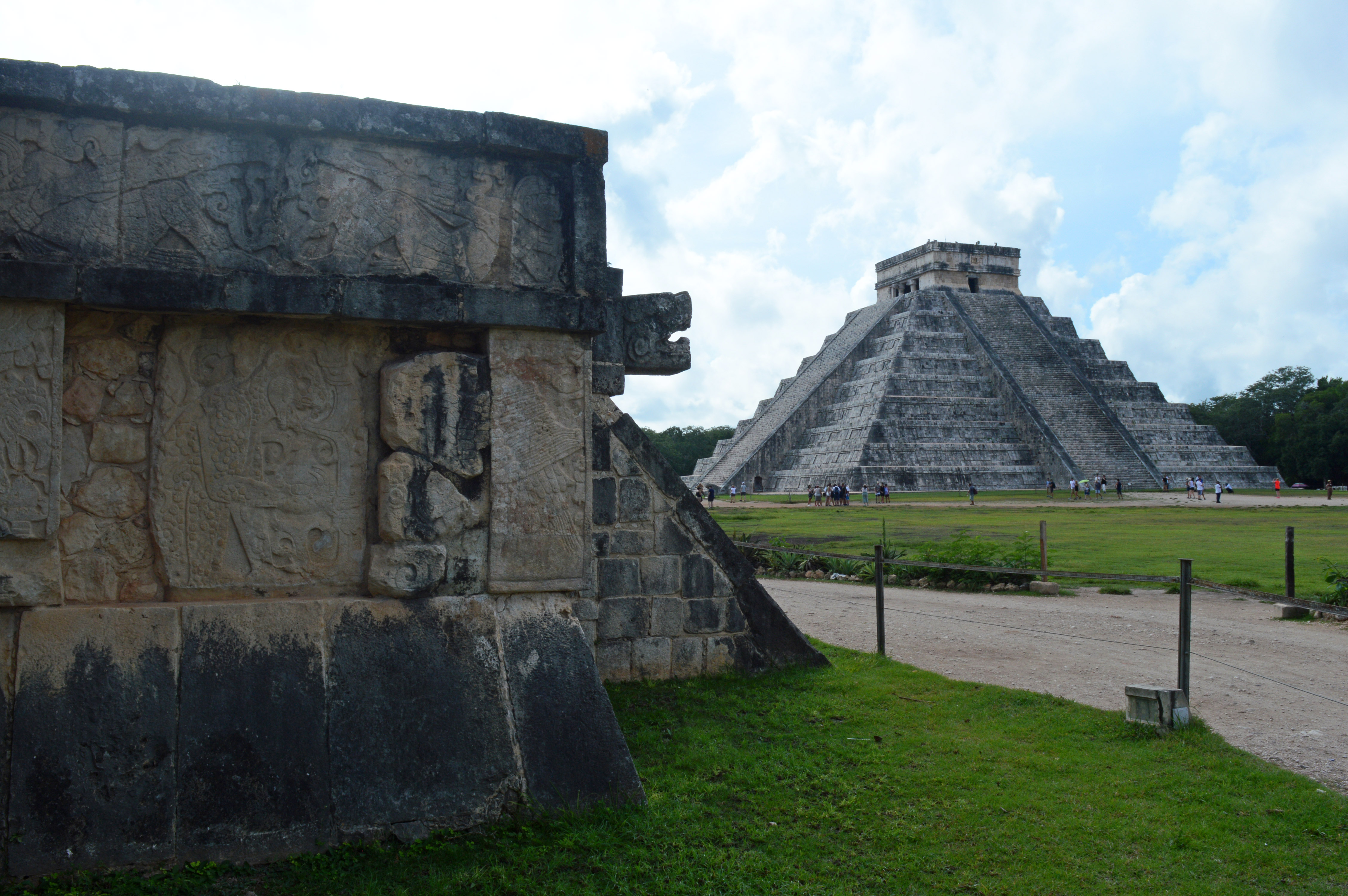 el castillo chichen itza ruines mexique