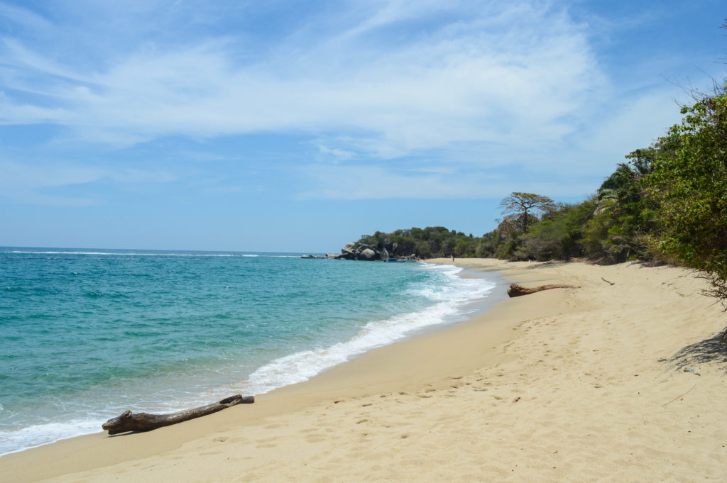 Playa nudista à Tayrona