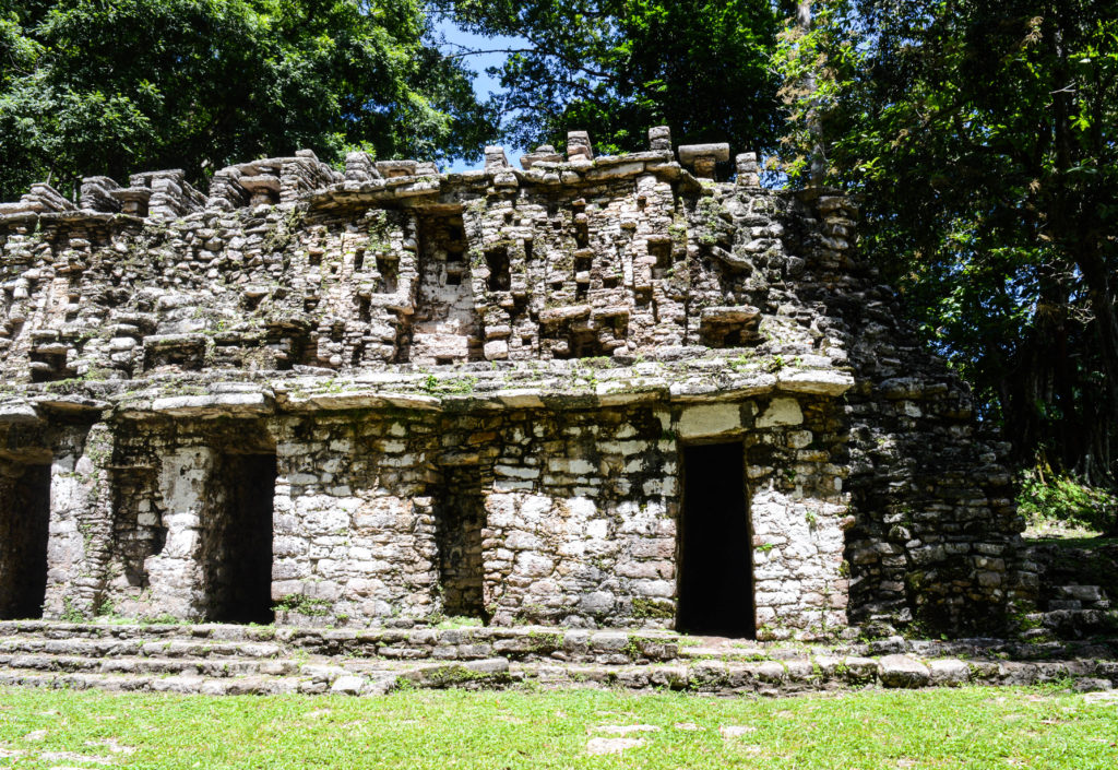 ruines de yaxchilan, chiapas, mexique