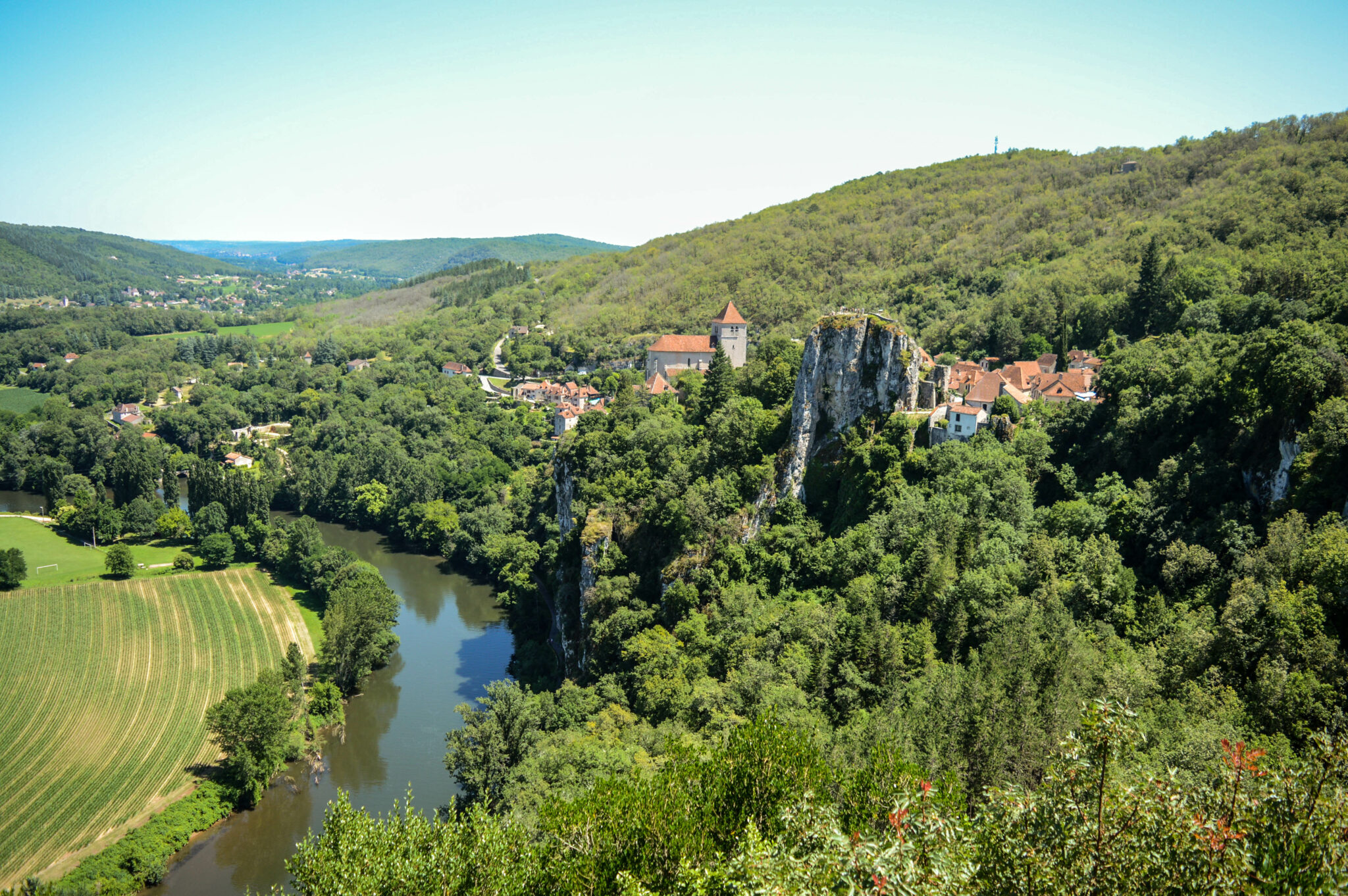 Visite du Lot SaintCirqLapopie, grotte de Pech Merle, Figeac