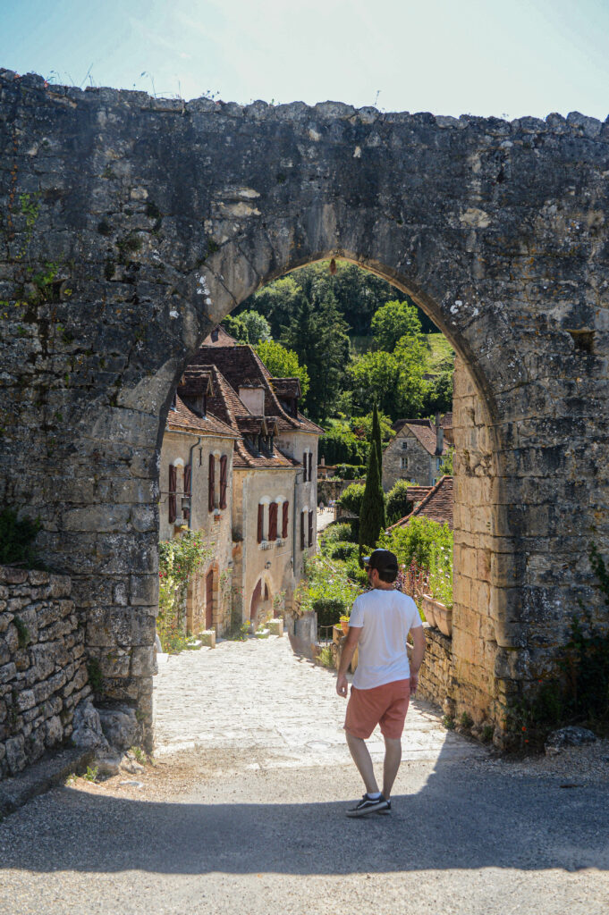 porte et village