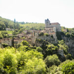 vue sur le village de saint cirq lapopie