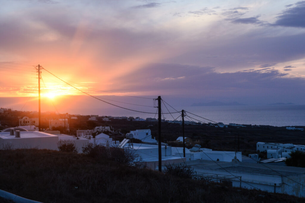 coucher de soleil