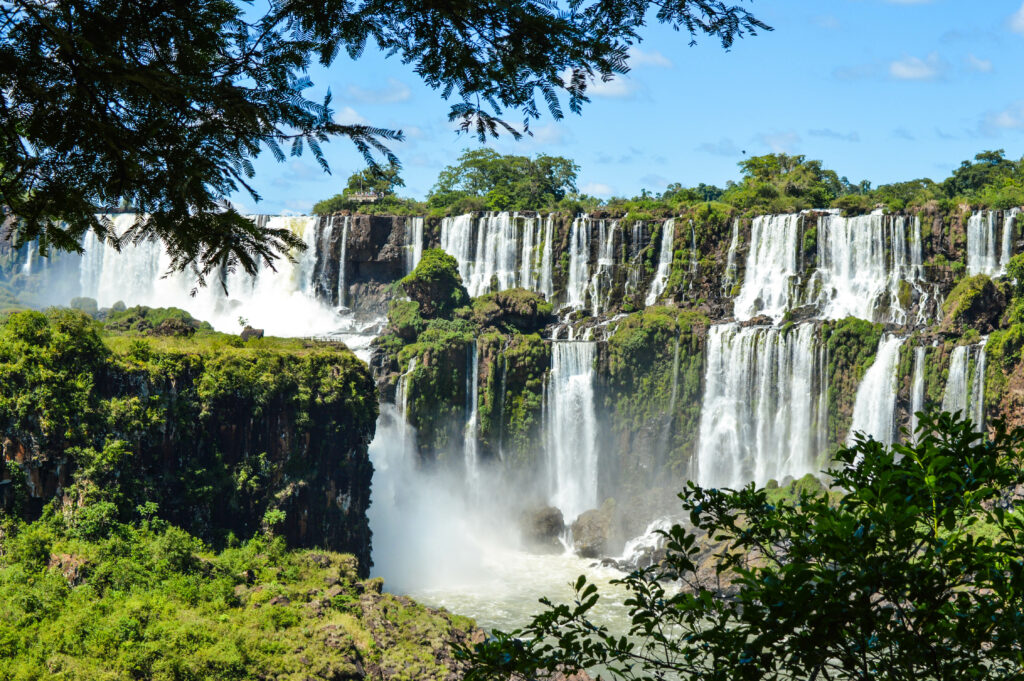 Multitude de cascades côté argentin