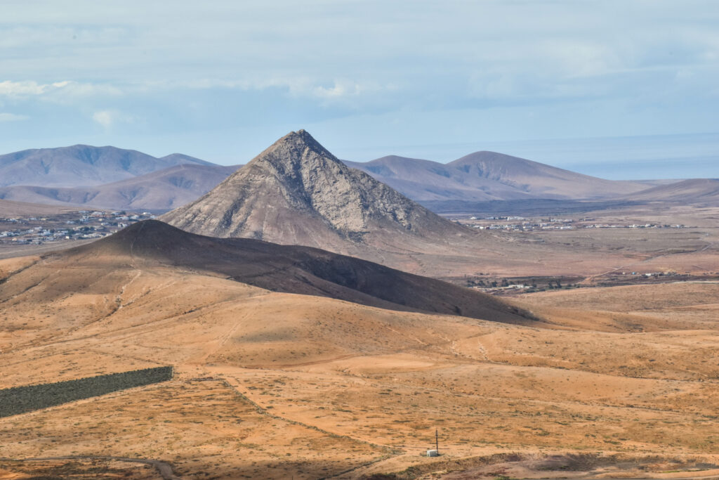 Vue sur les montagnes environnantes